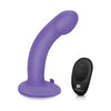 Introducing the SensaToys Pegasus 6 inches Curved Silicone Peg Harness & Remote Set - Purple: The Ultimate Pleasure Experience for G-Spot and P-Spot Stimulation - Adult Naughty Store