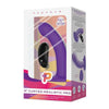 Introducing the SensaToys Pegasus 6 inches Curved Silicone Peg Harness & Remote Set - Purple: The Ultimate Pleasure Experience for G-Spot and P-Spot Stimulation - Adult Naughty Store