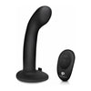 Introducing the PleasureMaxx Pegasus 6 Inches Silicone Vibrating Peg - The Ultimate G-Spot and P-Spot Pleasure Experience for All Genders - Black - Adult Naughty Store