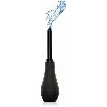 Ergoflo Extra Black Anal Douche - Advanced Medical Grade Contoured Bulb with Air Valve Technology for Mess-Free Cleansing - Model EAD-2021 - Unisex Intimate Hygiene Device for Anal Pleasure - - Adult Naughty Store