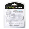 Perfect Fit Double Tunnel Plug Medium Clear - Innovative Unisex Anal Pleasure Toy PTM-001, Clear