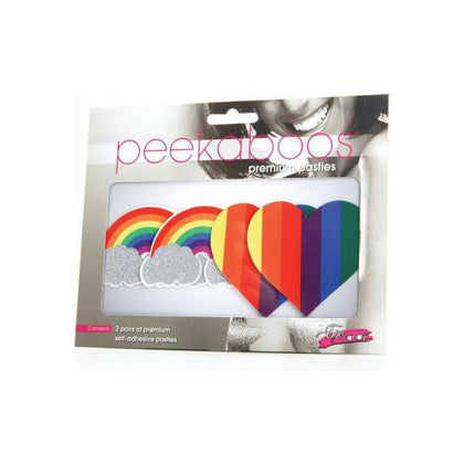 Peekaboos Pride Glitters Rainbows & Hearts - Pack Of 2
Peekaboos Premium Pasties: The Ultimate Reveal - Model PPGH-2 - Adult Naughty Store