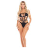 Pink Lipstick Bad Habits Strapless Bodysuit - Sensual Intimates, Model BH-001, Women's Pleasure, One Size - Adult Naughty Store