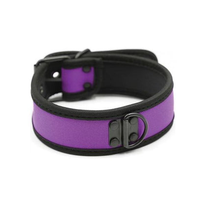 Plesur Neoprene Puppy Collar - Purple - Adult Naughty Store