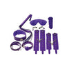 Purple Passion Bondage Deluxe Kit - Model BP-12 - Unisex - Full Body Restraints and Sensual Play Set - Adult Naughty Store