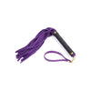 Plesur Mini Leather Flogger - Purple - Adult Naughty Store