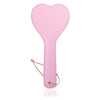 Plesur Heart Shaped PVC Paddle - Model P-001 - Pink - For Couples' Erotic Play and Sensual Discipline