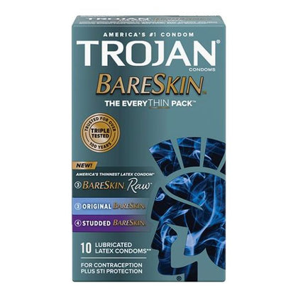 Trojan BareSkin Everythin Condom - Variety Pack of 10

Introducing the Ultimate Pleasure Experience: Trojan BareSkin Everythin Condom Variety Pack - Unleash Your Desires with Confidence - Adult Naughty Store