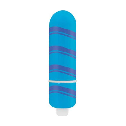 Introducing the SensaVibe X3B Mini Candy Stick - Powerful Clitoral Stimulator for All Genders - Blue - Adult Naughty Store