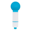 Rock Candy Fun Size Lala Pop - Blue Compact Handheld Vibrating Wand for Gender-Friendly External Pleasure - Adult Naughty Store