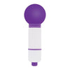 Rock Candy Fun Size Lala Pop Miniature Handheld Vibrating Wand LS-1001 Gender-Friendly External Pleasure Purple - Adult Naughty Store