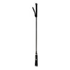 PassionEquestrian Rouge Long Riding Crop Slim Tip - Model RLRC-ST01 - Unisex - Versatile Pleasure - Black - Adult Naughty Store