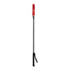 Equestrian Delights Rouge Long Riding Crop Slim Tip - Red