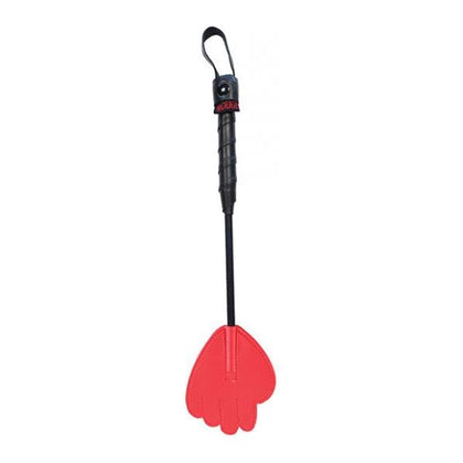 Rouge Mini Leather Hand Paddle - Red: The Ultimate Sensation Enhancer for Intimate Play