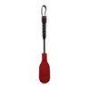 Introducing the Rouge Mini Leather Oval Paddle - Red: The Exquisite Pleasure Tool for Sensual Spanking and Discipline