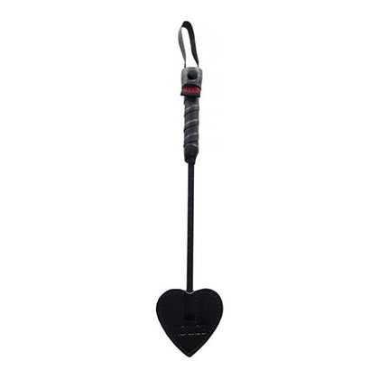 Leather Spade Paddle - Model LSP-26 - Black - For Intense Sensations and Pleasure
