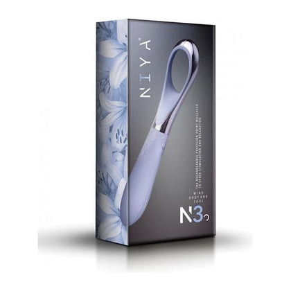 Introducing the Niya 3 Precision Point Massager: A Revolutionary Finger-Controlled Stimulation Device for Solo and Duo Pleasure in Cornflower Blue