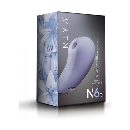 Introducing the Niya 6 - Cornflower Air Pressure Stimulator: The Ultimate Pleasure Experience for Women
