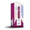 Sugarboo Sensation Deluxe Wand Vibrator X3 - Clitoral Stimulation - Burgundy - Adult Naughty Store