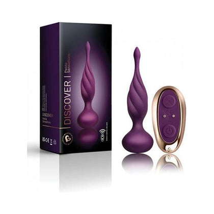 Rocks Off Petite Sensations Discover Plug W-remote - Purple
Introducing the Rocks Off Petite Sensations Discover Plug W-remote - the Ultimate Pleasure Experience for Anal Play Enthusiasts