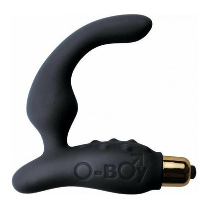 Rocks Off O-Boy 7 Speed Waterproof Prostate Stimulator - Model R-OB7-BLK - Male P-Spot Pleasure - Black