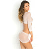 Rene Rofe Crochet-Net Bodystocking White O-S: Seductive Intimates Lingerie, Model RR-BCN-001, Women's, Sensual Full Body Coverage, One Size - Adult Naughty Store