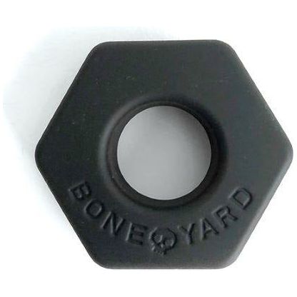 Boneyard Bust A Nut Cock Ring Black - The Ultimate Pleasure Enhancer for Men