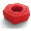 Boneyard Bust A Nut Cock Ring Red - The Ultimate Silicone Stretcher and Pleasure Enhancer for Men