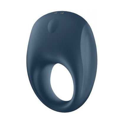 Satisfyer Strong One W-Bluetooth App - Blue: Powerful Stamina Enhancing Silicone Cock Ring for Couples