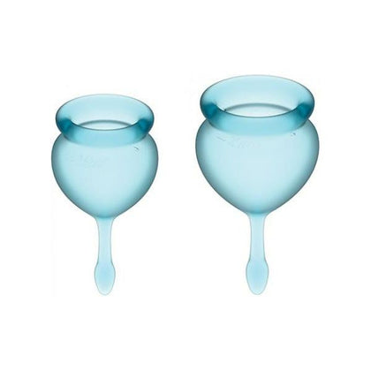 Satisfyer Feel Good Menstrual Cup - Light Blue