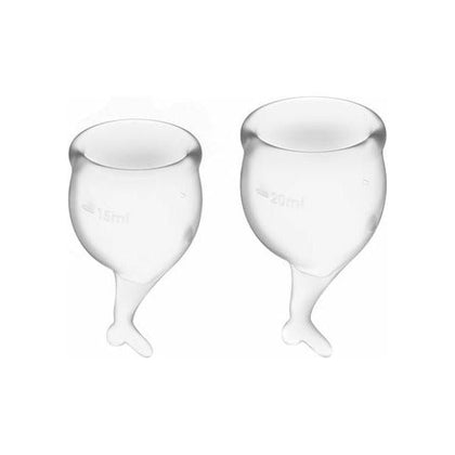 Satisfyer Feel Secure Menstrual Cup - Transparent