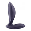 Introducing the Sensation Seeker: Satisfyer Power Plug SP-500X Unisex Anal Pleasure Toy - Plum - Adult Naughty Store