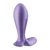 Satisfyer Intensity Plug SI-500 - Powerful Vibrating Unisex Anal Pleasure Toy - Purple - Adult Naughty Store