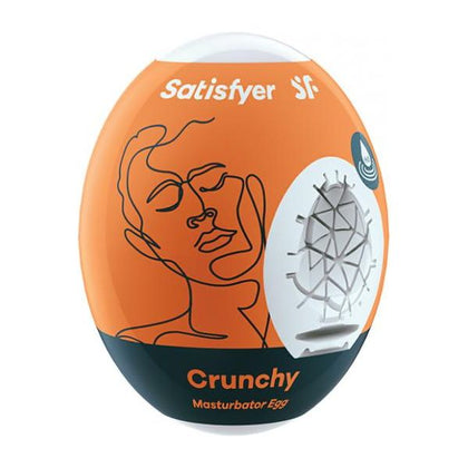 Satisfyer Masturbator Egg - Crunchy
Introducing the Satisfyer Crunchy Cyber-Skin Masturbator Egg for Men - Model SE-001: A Sensational Pleasure Experience for Him in a Stimulating Blue Hue