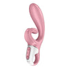Satisfyer Hug Me SHM-500 Dual Motor Upside-Down Stimulation Rabbit Vibrator for Women - Clitoral and G-Spot Pleasure - Pink