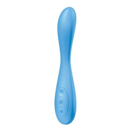 Satisfyer G Spot Flex 4+ App-Enabled Vibrator - The Ultimate Pleasure Companion for Intimate Exploration - Blue