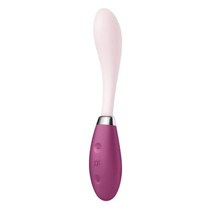 Satisfyer G Spot Flex 3 - Red: Powerful Dual Stimulation G-Spot and Clitoral Vibrator for Intense Pleasure