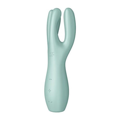 Satisfyer Threesome 3 - Mint: Powerful Clitoral and Labia Stimulator for Intense Pleasure