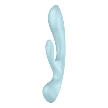 Satisfyer Triple Oh - Light Blue: The Ultimate Triple Stimulation Silicone Massager for Mind-Blowing Pleasure