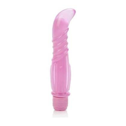 Cal Exotics First Time Softee Pleaser Vibrator - Model FTSP-001 - Female G-Spot and Clitoral Stimulation - Pink - Adult Naughty Store