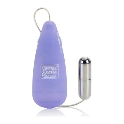 Cal Exotics First Time Satin Teaser Silver Bullet Vibrator - Compact and Powerful Pleasure for Beginners