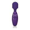 Cal Exotics Tiny Teasers Nubby Purple Wand Massager - Intense Stimulation for Ultimate Pleasure - Model TT-100 - Female - Clitoral and Body Massage - Purple - Adult Naughty Store