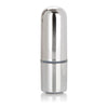 Introducing the Luxurious Pleasure Rechargeable Mini Bullet Vibrator - Model X1, for Unparalleled Sensual Bliss in Silver