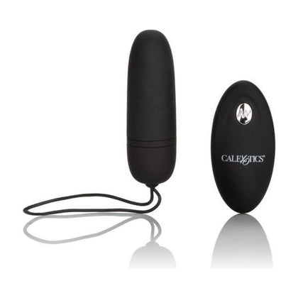 CalExotics SV-12B Silicone Remote Control Bullet Vibrator - Compact and Discreet Couples' Pleasure Toy - Black