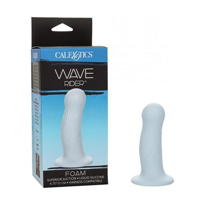 Introducing the Wave Rider Foam Probe by Provocative Pleasures: Liquid Silicone Sensation for Intense G-spot Stimulation - Model WR-520 - Unisex - Intimate Experiences - Deep Blue