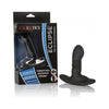 Eclipse Thrusting Rotator Probe Black - Powerful Silicone Dual Motor Thrusting Rotating Pleasure Toy for Women