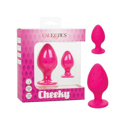 Introducing the SensationX Cheeky Butt Plug - Model X1: The Ultimate Pleasure for All Genders in Pink