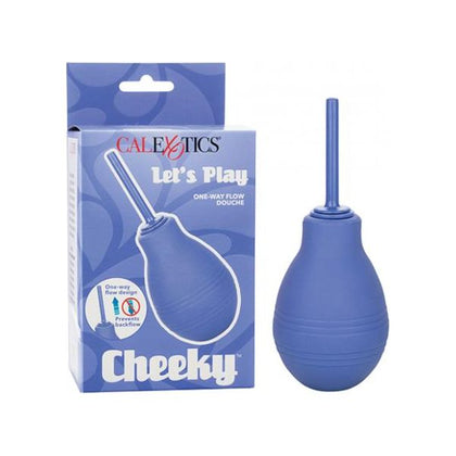 Cheeky Purple One-Way Flow Anal Douche - Model 101E for Men and Women: Ultimate Hygiene and Comfort