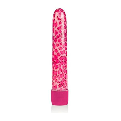 Introducing the Sensa Pleasure Pink Leopard Waterproof 6.5 Inch Massager - The Ultimate Pleasure Companion for All Genders!