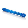 Introducing the Sensual Bliss Slender Tulip Wand Massager Blue Vibrator - Model STW-001, for Ultimate Pleasure and Sensation! - Adult Naughty Store